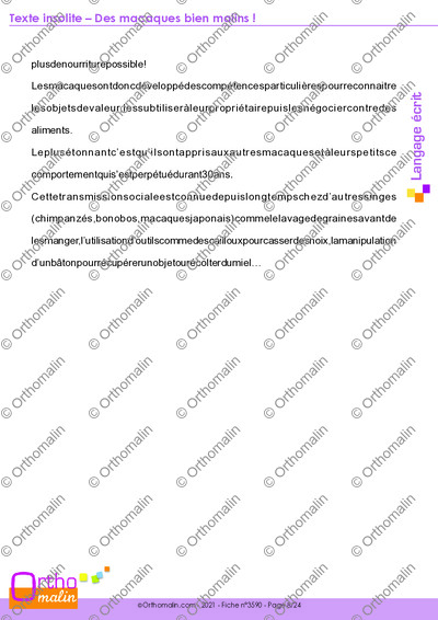 Page 8 de la fiche