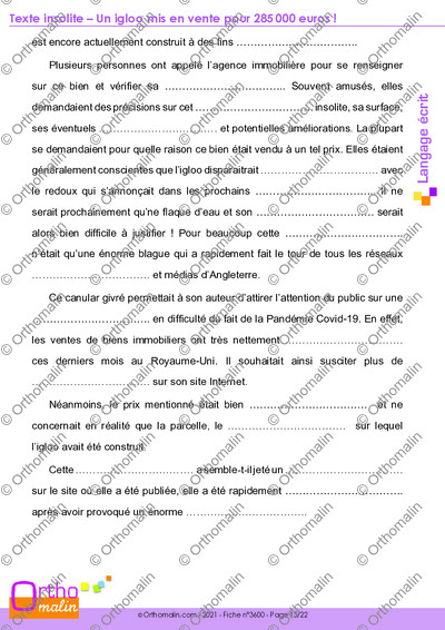 Page 15 de la fiche