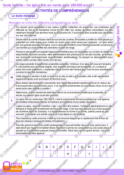 Page 17 de la fiche