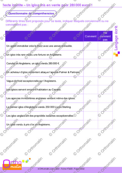 Page 18 de la fiche