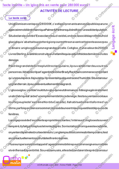 Page 7 de la fiche