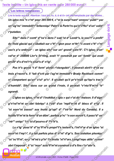 Page 9 de la fiche