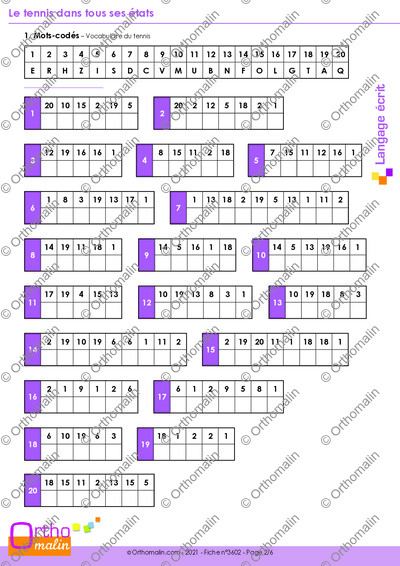 Page 2 de la fiche