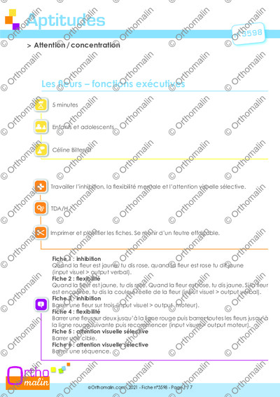 Page 1 de la fiche
