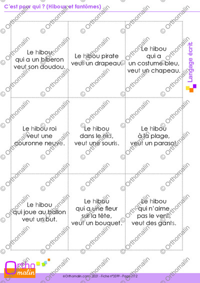 Page 7 de la fiche