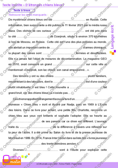 Page 14 de la fiche