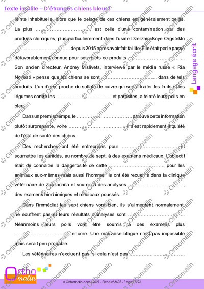 Page 15 de la fiche