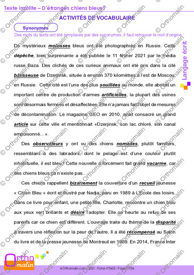 Page 17 de la fiche