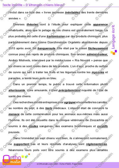 Page 18 de la fiche