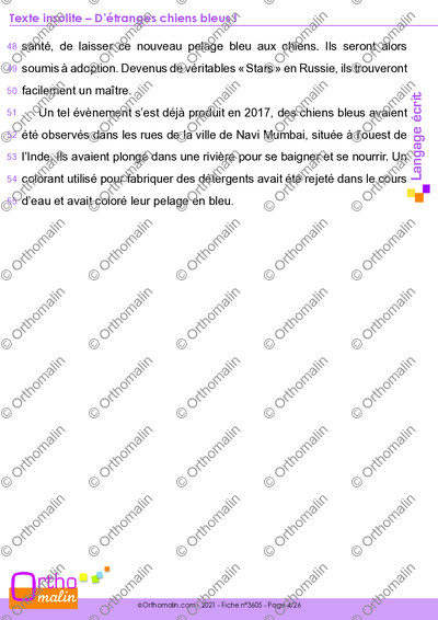 Page 4 de la fiche