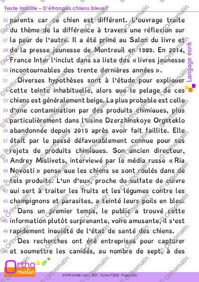 Page 6 de la fiche