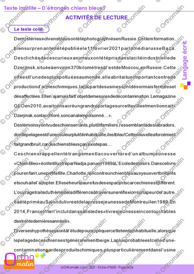 Page 8 de la fiche