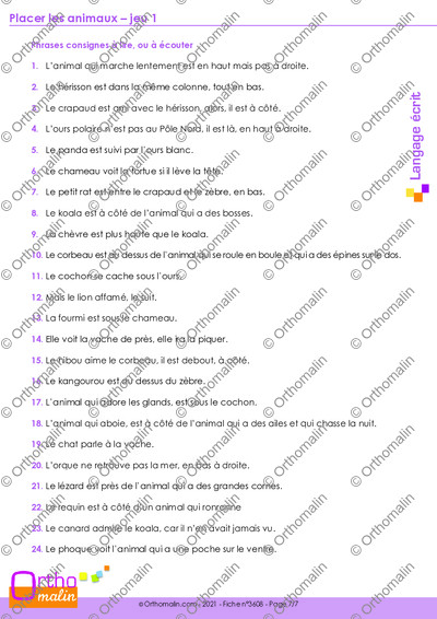 Page 7 de la fiche