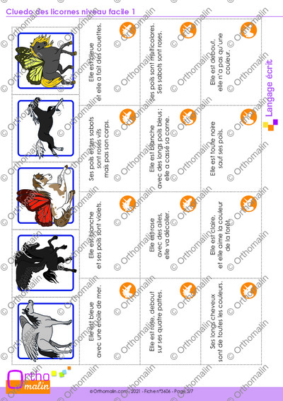 Page 5 de la fiche