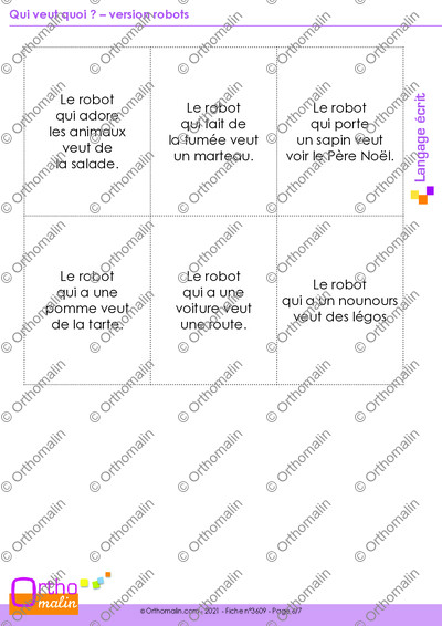 Page 6 de la fiche