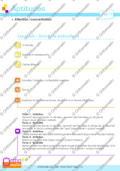 Page 1 de la fiche