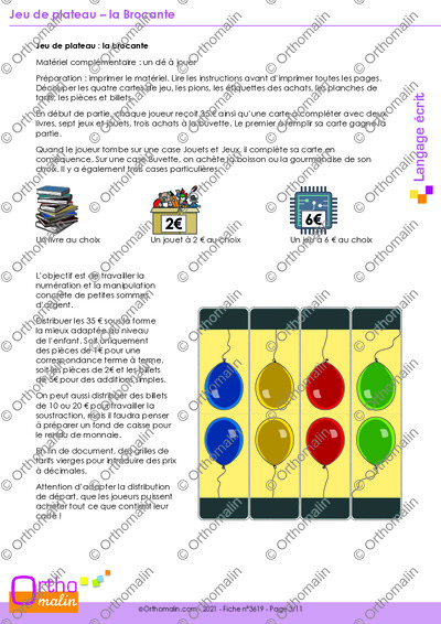 Page 3 de la fiche