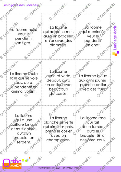 Page 4 de la fiche