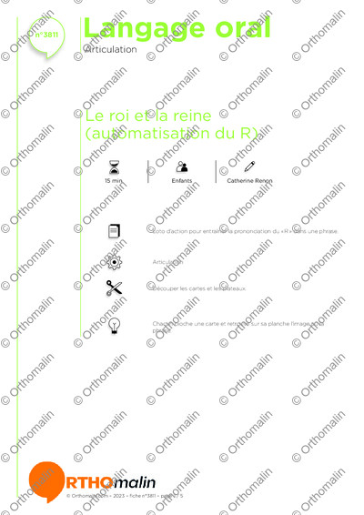 Page 1 de la fiche