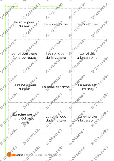 Page 5 de la fiche