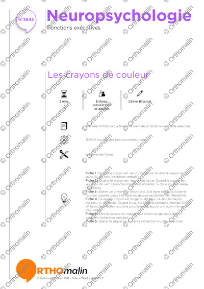 Page 1 de la fiche