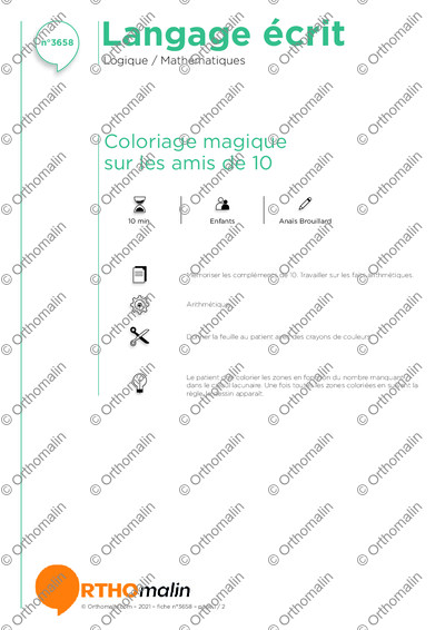 Page 1 de la fiche