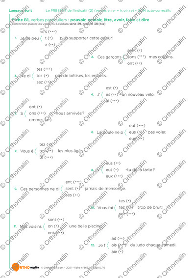 Page 5 de la fiche