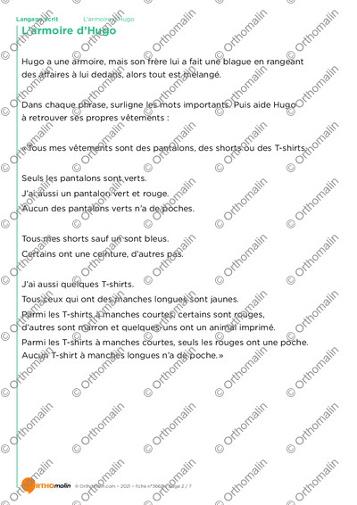 Page 2 de la fiche