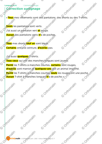Page 3 de la fiche