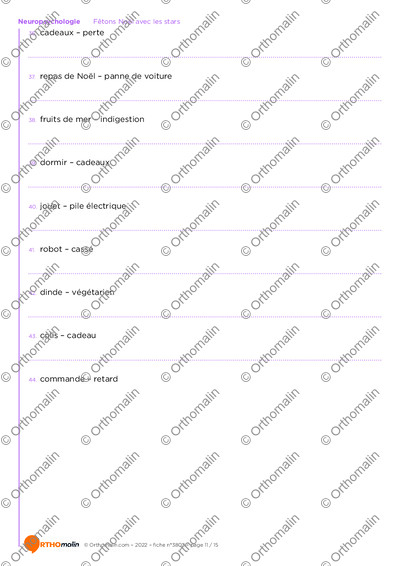 Page 11 de la fiche