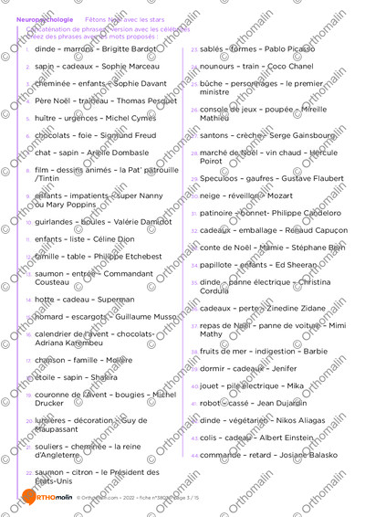 Page 3 de la fiche