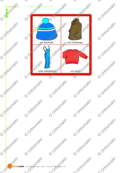Page 5 de la fiche