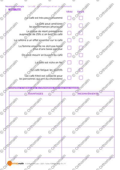 Page 14 de la fiche