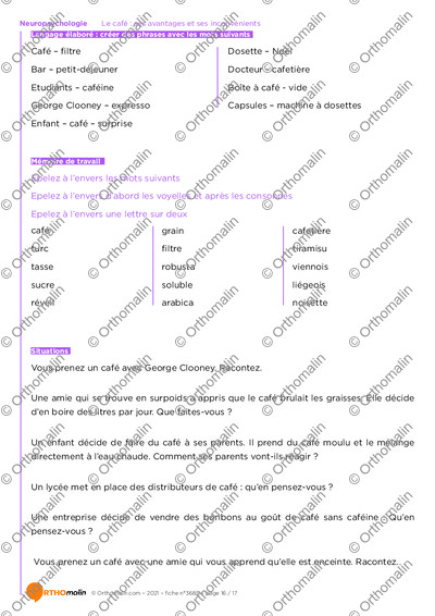 Page 16 de la fiche