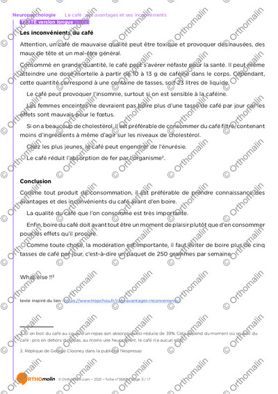 Page 3 de la fiche