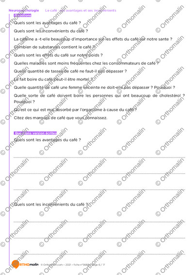 Page 6 de la fiche
