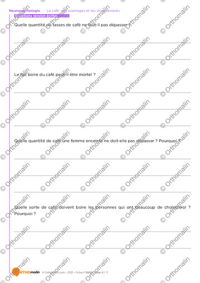 Page 8 de la fiche