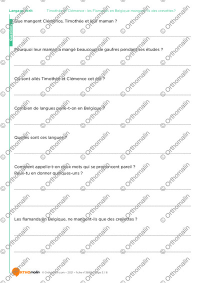 Page 3 de la fiche