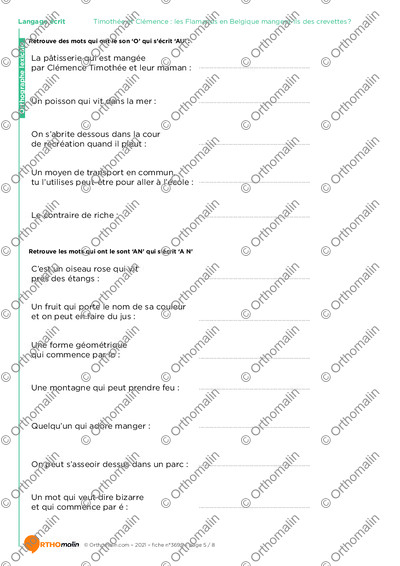 Page 5 de la fiche