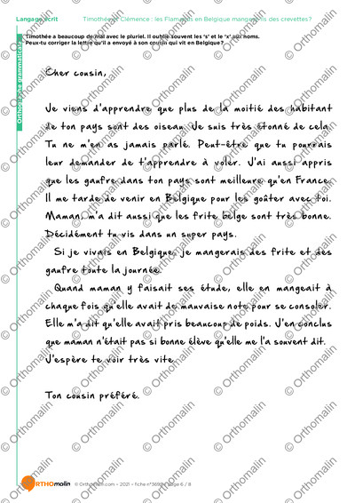 Page 6 de la fiche