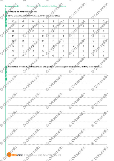Page 6 de la fiche