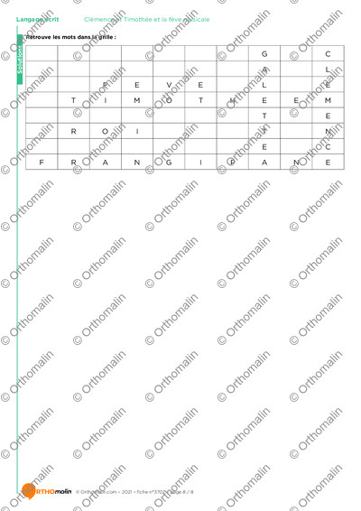 Page 8 de la fiche