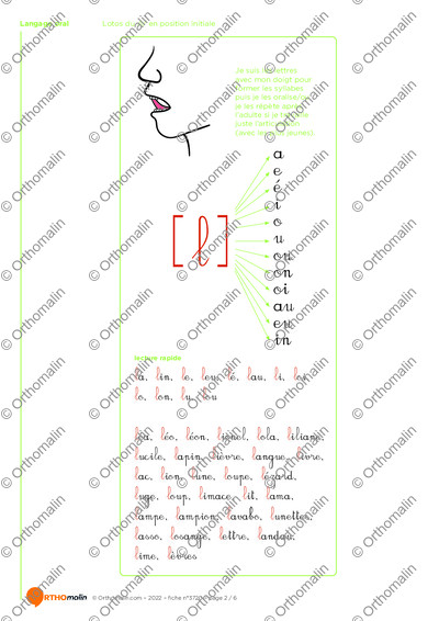 Page 2 de la fiche