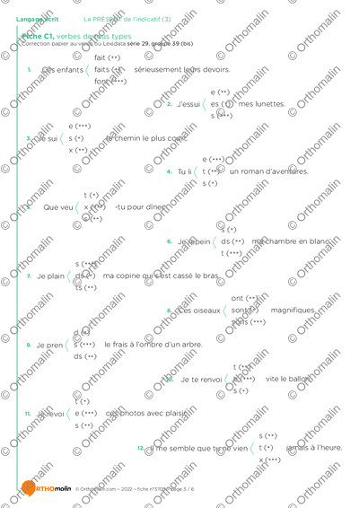 Page 3 de la fiche