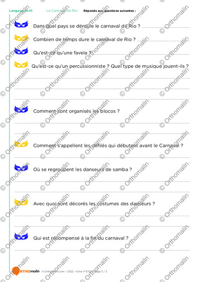 Page 3 de la fiche