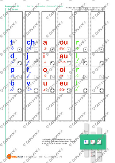 Page 5 de la fiche