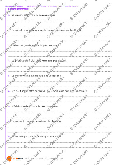 Page 4 de la fiche