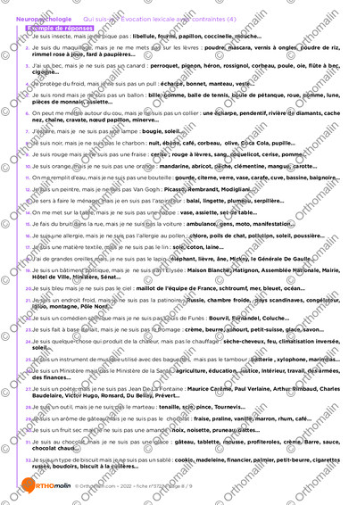 Page 8 de la fiche