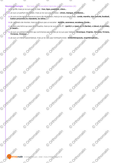 Page 9 de la fiche