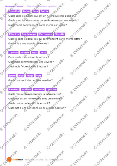 Page 4 de la fiche